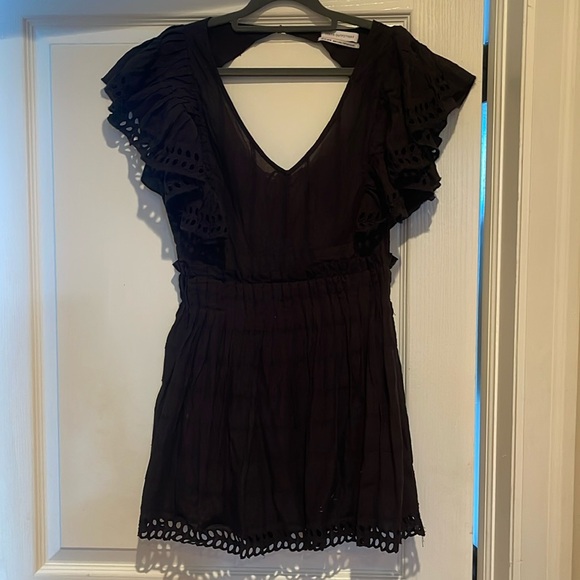 Urban Outfitters Eyelet Romper - Picture 2 of 5
